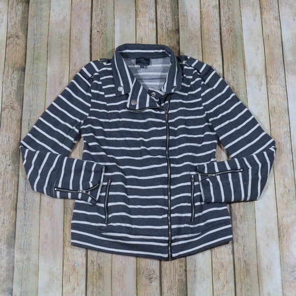 Market & Spruce Jackets & Blazers - Stitch Fix Market & Spruce Asymmetrical Zip Jacket